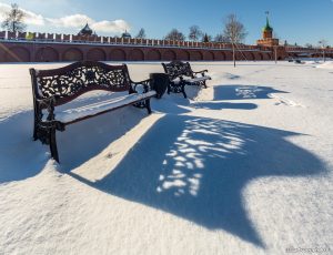Тульский Кремль в мороз и солнце